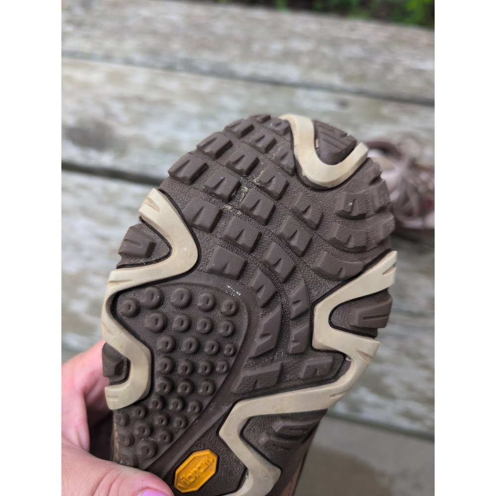 Merrell Siren Sync Brown Periwinkle Aircushion Qform Vibram Shoes Womens Size 9 - Picture 6 of 8